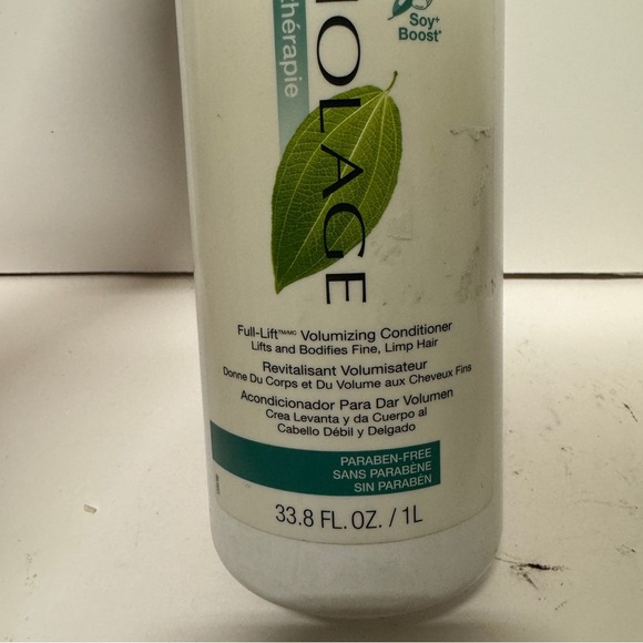 Matrix Biolage Full Lift Volumizing Conditioner Fine Limp Hair 33.8 OZ HTF - Picture 2 of 4